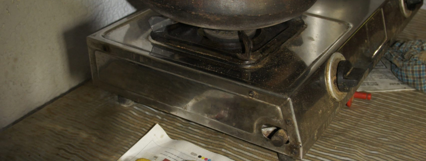 Vorbereitung für Kizhil-Synkronmassage